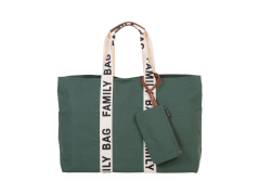 Childhome Cestovní taška Family Bag Canvas Green