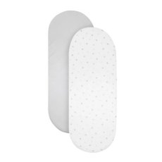 SHNUGGLE Prestieradlo do mojžišovho koša 2balení Stars