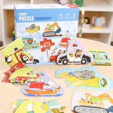 EDUkid Prvé puzzle Doprava 6v1