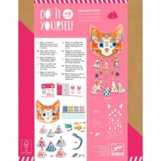 Djeco DIY Vyrob si sám Lapač vetra Mačka Kitty