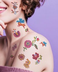 TATTonMe Vodeodolné dočasné tetovačky Nádej mix