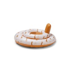 Swim Essentials Nafukovacie koleso pre bábätká Brown Leopard