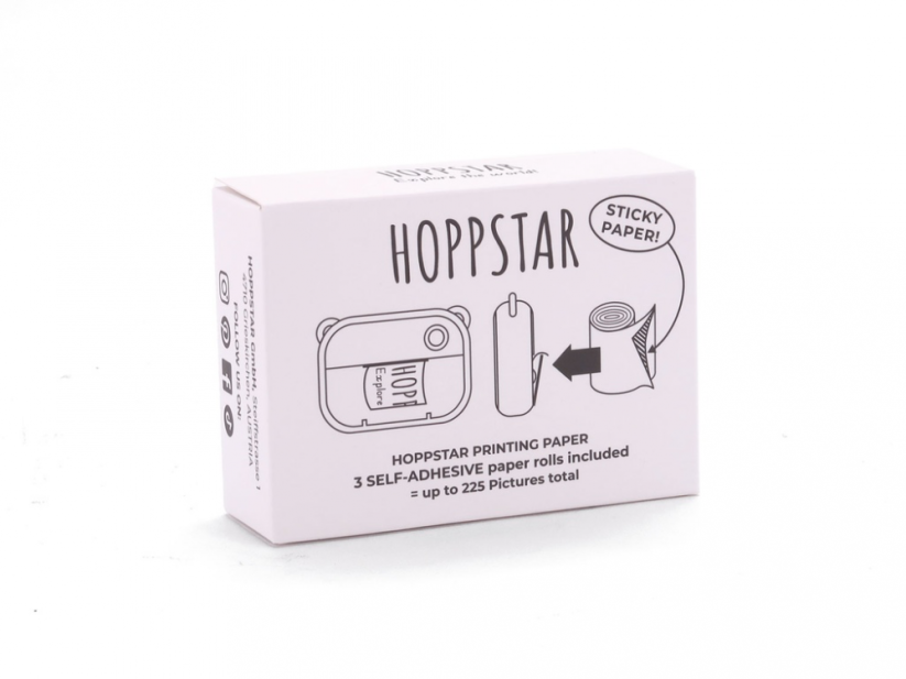Hoppstar Samolepící termopapír pro Instantní fotoaparát Artist