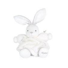 Kaloo Plyšový zajac pre bábätko biely Plume 25 cm