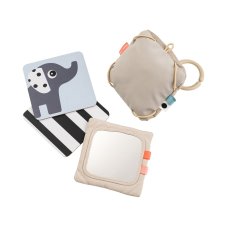 Detské kontrastné karty s držiakom - Deer friends