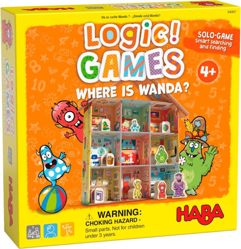 Haba Logic! GAMES Logická hra pro děti Kde je Wanda od 4 let