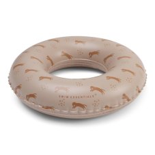 Nafukovací kolo Swim Essentials Brown Leopard 55 cm