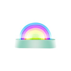 Lalarma Tancujúca lampa Dúha mentolová