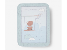 KikkaBoo Detská deka Super Soft 140x110 cm Dream Big Blue