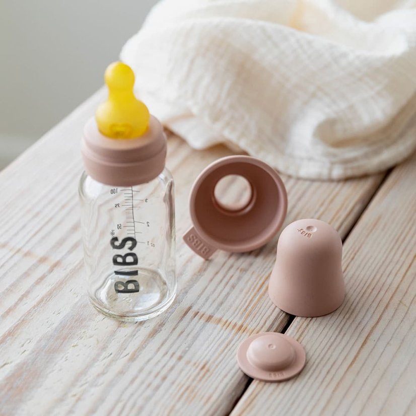 BIBS Baby Bottle set na láhev (Mauve)