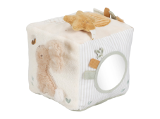 Little Dutch Kocka textilná s aktivitami Newborn Naturals