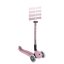 Globber Detská kolobežka Go up active lights ecologic Berry