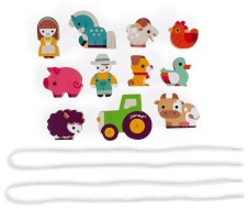 Janod Prevliekačka Farm 11 ks