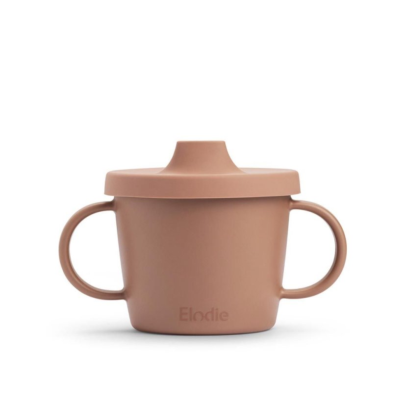 Elodie Details Učiaci pohárik Sippy Cup - Soft Terracotta