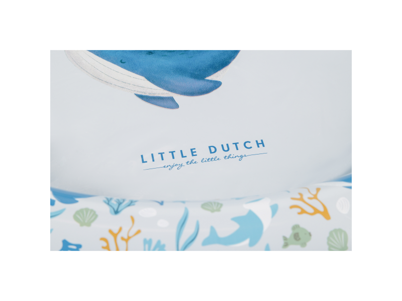 Little Dutch Nafukovací bazénik 80 cm Ocean Dreams Blue